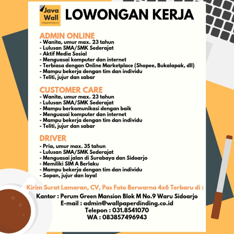 Tips dan Contoh Membuat Lowongan Pekerjaan SEPUTAR KERJA