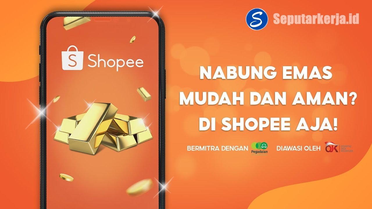 investasi emas di shopee